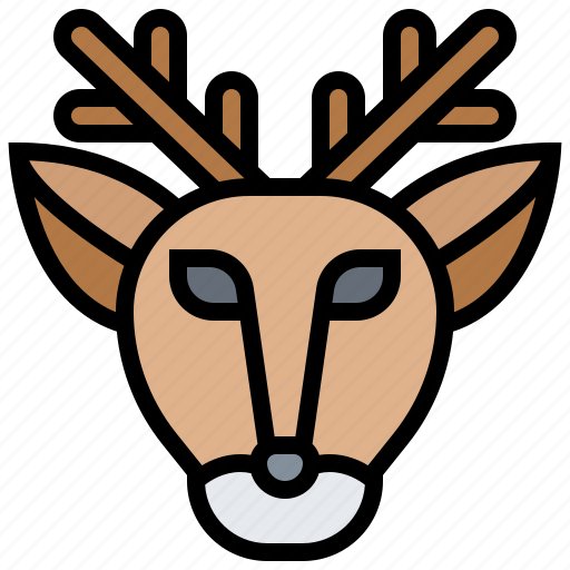Decoration, deer, head, vintage icon - Download on Iconfinder