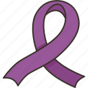 awareness, domestic, violence, ribbon, campaign