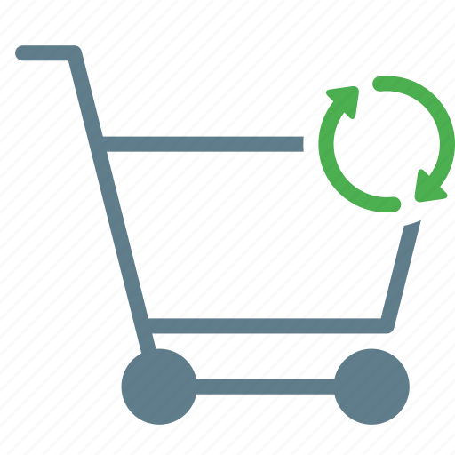 Buy, cart, shopping, sync, trolley icon - Download on Iconfinder