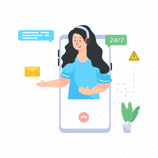 Virtual Assistant Service Illustrations By Smashing Stocks