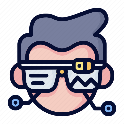 Virtual, reality, pack, ar, glasses, virtual reality, avatar icon - Download on Iconfinder