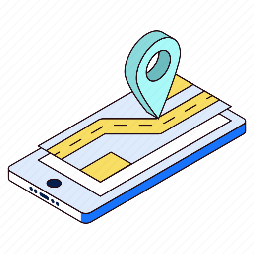 Application, technology, mobile, map icon - Download on Iconfinder