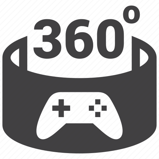 Gaming, 360, gamepad, virtual reality icon - Download on Iconfinder