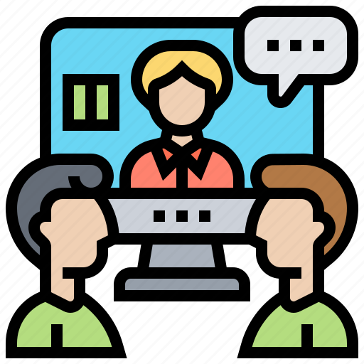 Communication, conference, meeting, online, video icon - Download on Iconfinder
