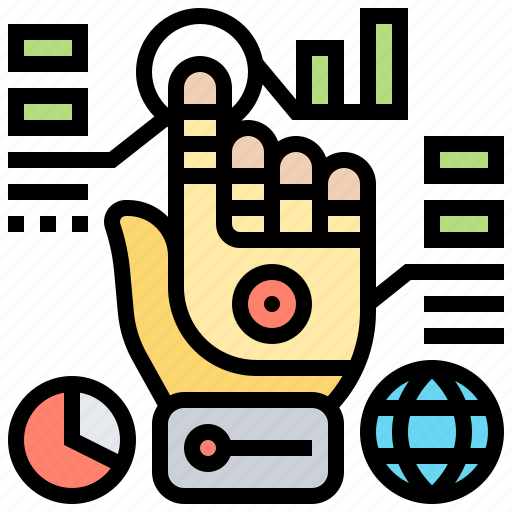 Augmented, gloves, innovation, sensor, wired icon - Download on Iconfinder
