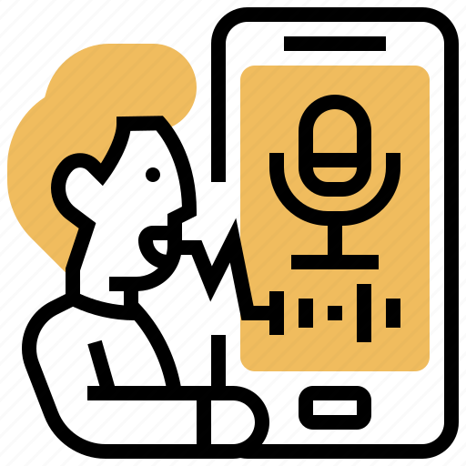 Command, digital, recording, speak, voice icon - Download on Iconfinder