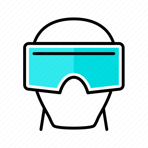 Glasses, headset, reality, virtual, vr icon - Download on Iconfinder