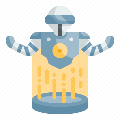 Robotic, robot, artificial, projection, technology icon - Download on Iconfinder