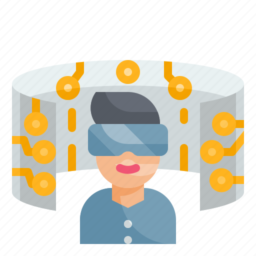 Virtual, reality, glasses, vr, display icon - Download on Iconfinder
