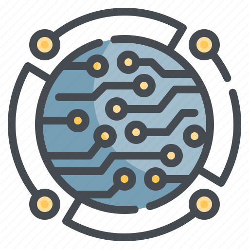 Cyberspace, technology, internet, connection, networking icon - Download on Iconfinder