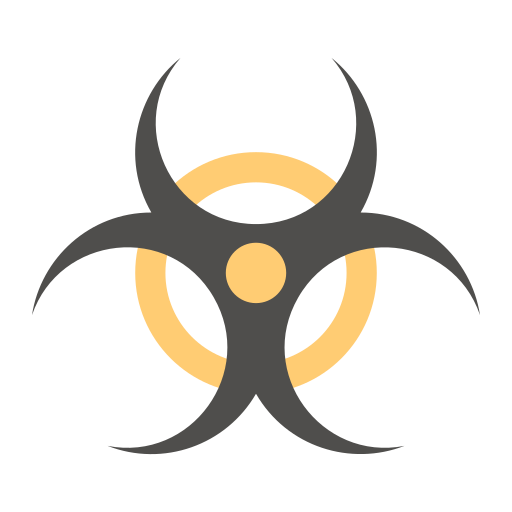 Biohazard, caution, dangerous, hazard, industry, toxic, virus icon - Free download