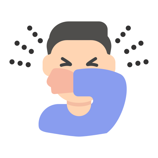 Cough, healthcare, illness, medical, pacient, sickness, sneeze icon - Free download
