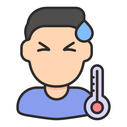 Healthcare, illness, medical, pacient, sickness, temperature icon - Free download