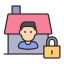 house, lock, quarantine, secured, stayhome, user 