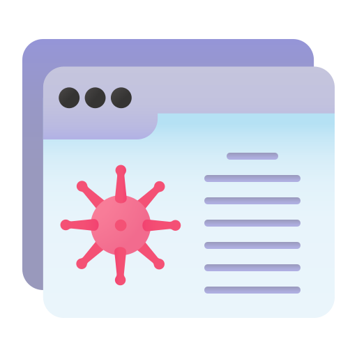 Bacteria, browse, browser, coronavirus, covid, information, virus icon - Free download