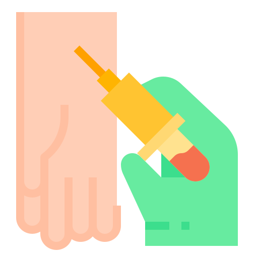 Blood, laboratory, medical, research, science, syringe, test icon - Free download