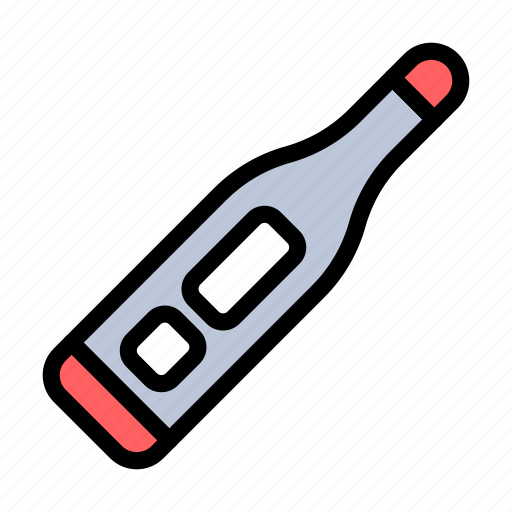 Thermometer, digital, fever, medical, healthcare icon - Download on Iconfinder
