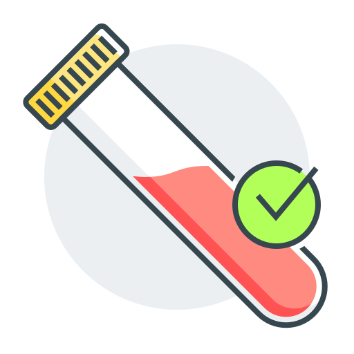 Blood, infected, test, tube, virus icon - Free download