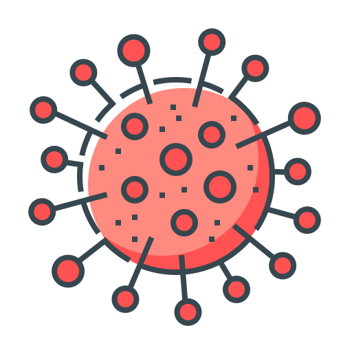 Bacteria, coronavirus, covid, virus icon - Free download