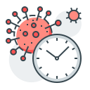 clock, coronavirus, covid, time, timer, virus, watch