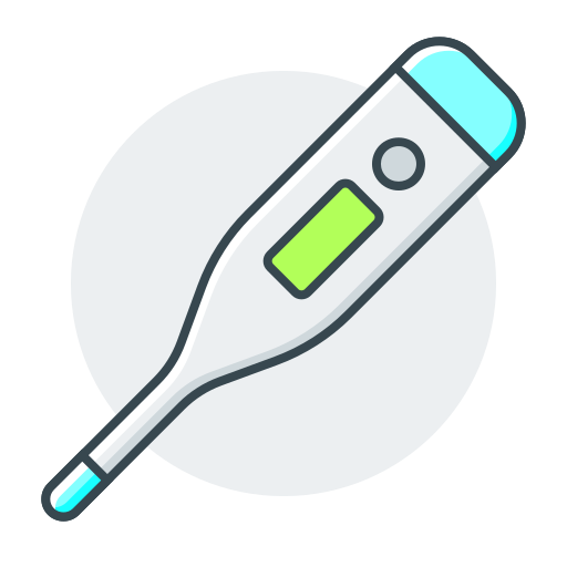 Temperature, thermometer, medical icon - Free download