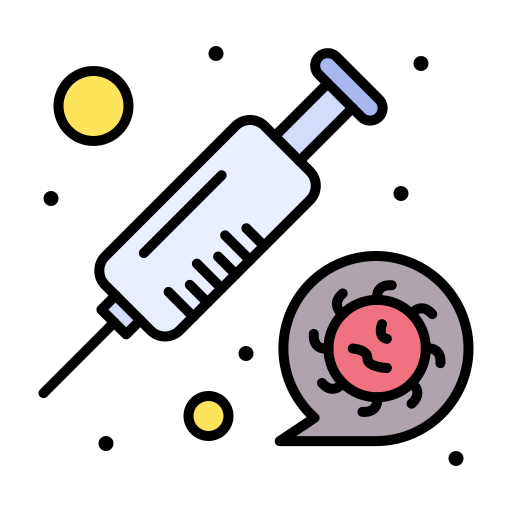 Coronavirus, medicine, syring, vaccine icon - Free download