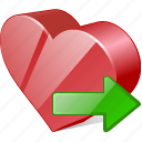 bookmark, export, favorites, heart, like, love