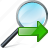 find, magnifier, next, right, search, zoom 