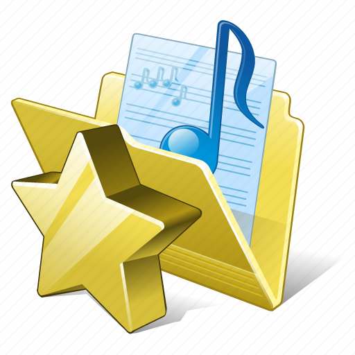 Audio, favorite, folder, media, music, my, songs icon - Download on Iconfinder