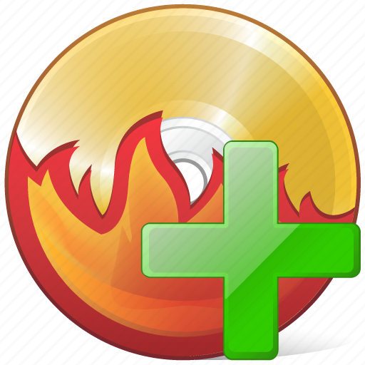 Add, burn, cd, compact, disc, disk, dvd icon - Download on Iconfinder