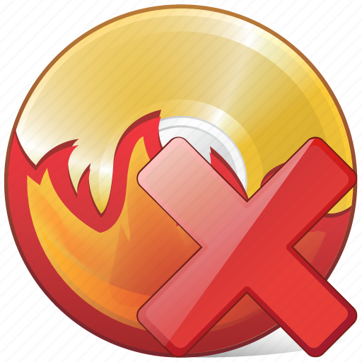 Burn, cd, compact, delete, disc, disk, dvd icon - Download on Iconfinder