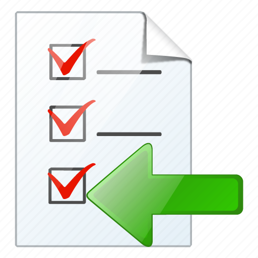 Check, document, file, import, list, task, to do icon - Download on Iconfinder