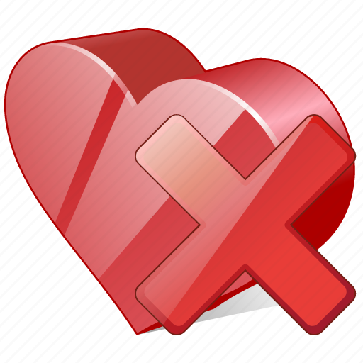 Bookmark, delete, favorites, heart, like, love icon - Download on Iconfinder