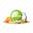 vitamin, food, healthy, products, biotin