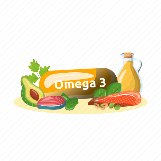 Vitamin, food, healthy, products, omega 3 icon - Download on Iconfinder