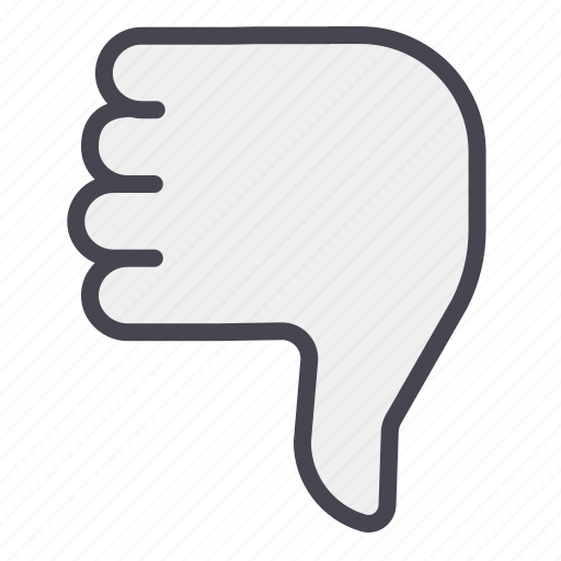 Bad, dislike, down, thumb icon - Download on Iconfinder