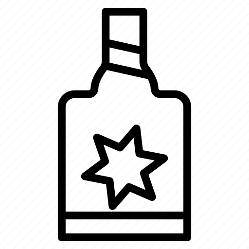 Vodka, drink, alcohol, glass, beverage, cocktail, bar icon - Download on Iconfinder