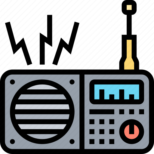 Radio, audio, broadcast, frequency, communication icon - Download on Iconfinder