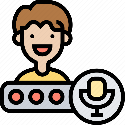 Speech, engine, voice, recorder, sound icon - Download on Iconfinder