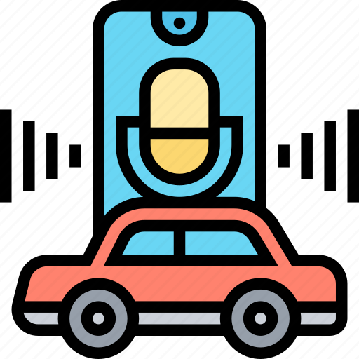 Vehicle, control, voice, smart, car icon - Download on Iconfinder