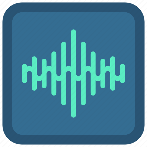 Sound, wave, logo, music, sounds icon - Download on Iconfinder