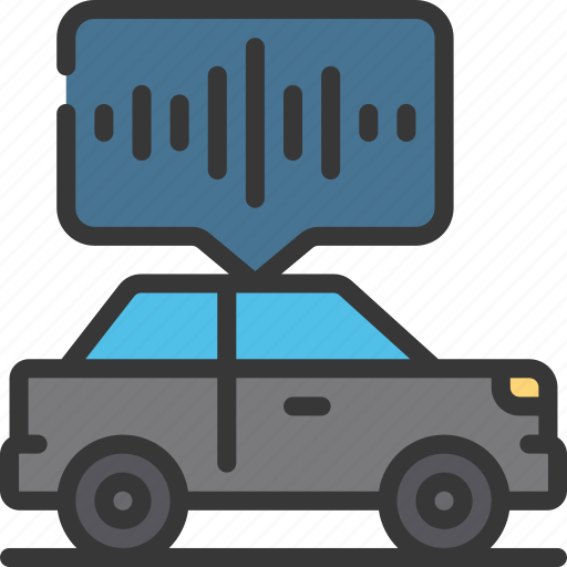 Voice, controlled, car, vehicle, transport, transportation icon - Download on Iconfinder