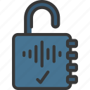 voice, recognition, security, lock, unlock, encrypt