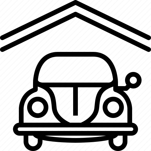 Bug, car, garage, protection, vehicle, vw icon - Download on Iconfinder