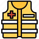 life, vest, safety, equipment, security