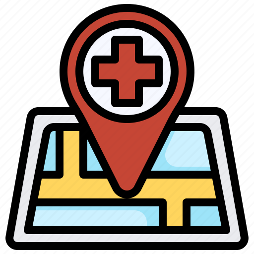 Map, road, navigation, gps, mark icon - Download on Iconfinder