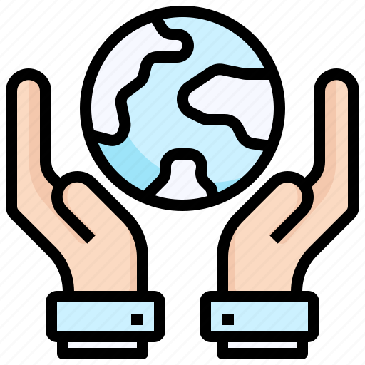 Save, the, world, earth, environment, global, hand icon - Download on Iconfinder