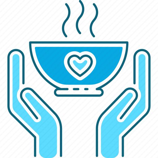 Donation, food, hands icon - Download on Iconfinder
