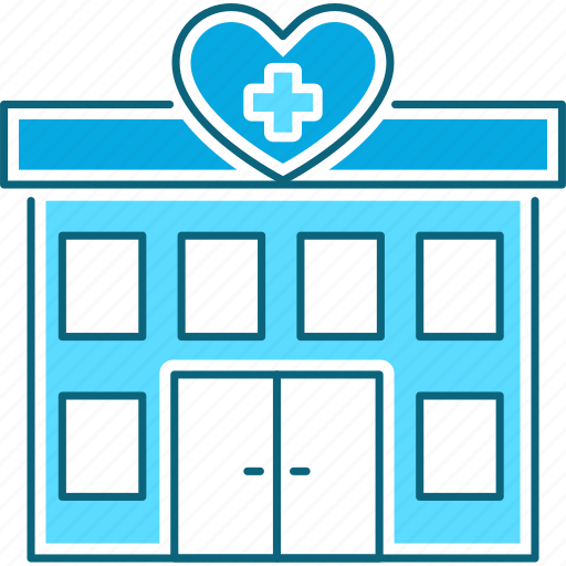 Hospital, volunteering, building icon - Download on Iconfinder
