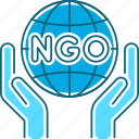 ngo, hands, planet